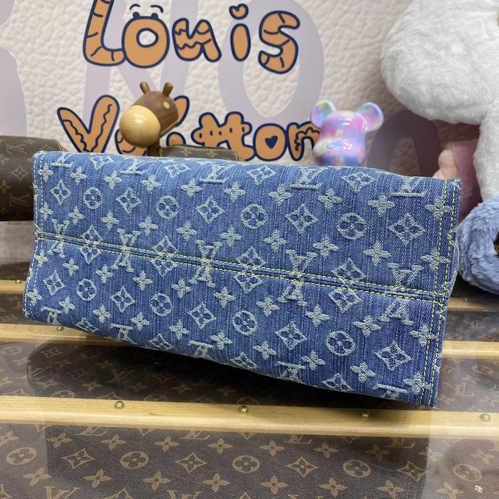 l**is V*t*n monogram denim onthego mm m46871
