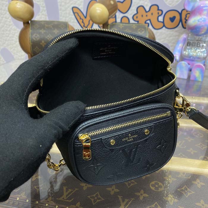 l**is V*t*n monogram empreinte leather mini bumbag m46917