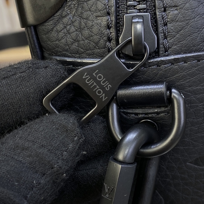l**is V*t*n embossed taurillon leather mini soft trunk m55702