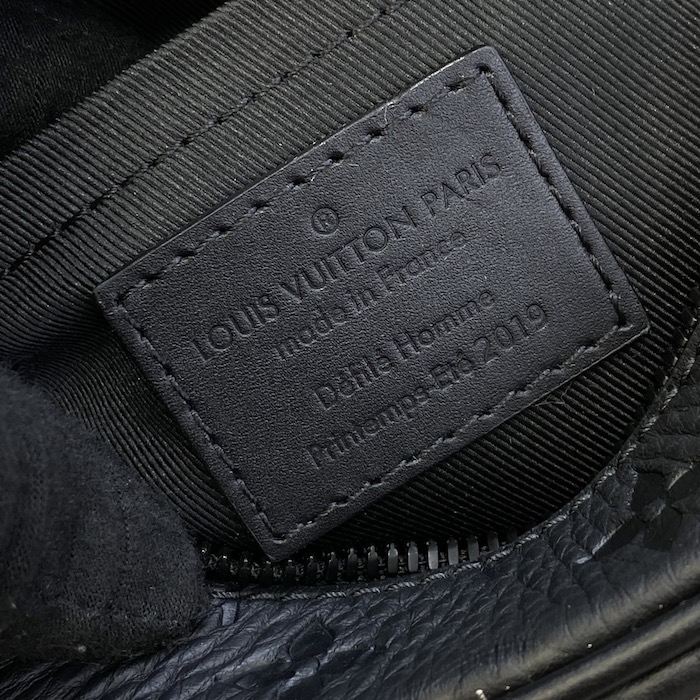 l**is V*t*n embossed taurillon leather mini soft trunk m55702