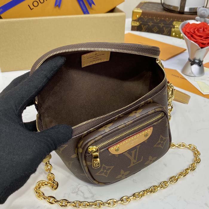 l**is V*t*n monogram canvas mini bumbag m82335