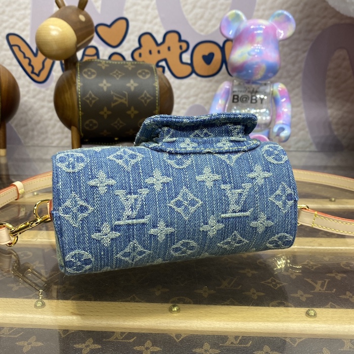 l**is V*t*n monogram denim nano speedy bag m82950