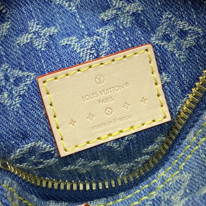 l**is V*t*n monogram denim nano speedy bag m82950