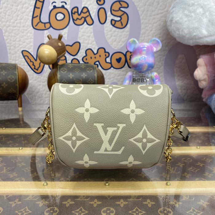 l**is V*t*n monogram empreinte leather mini bumbag m83219