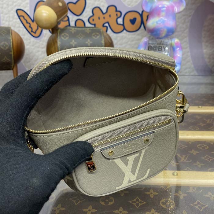 l**is V*t*n monogram empreinte leather mini bumbag m83219