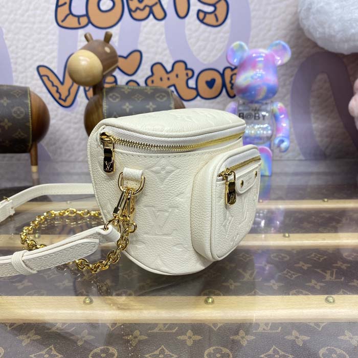l**is V*t*n monogram empreinte leather mini bumbag m83275