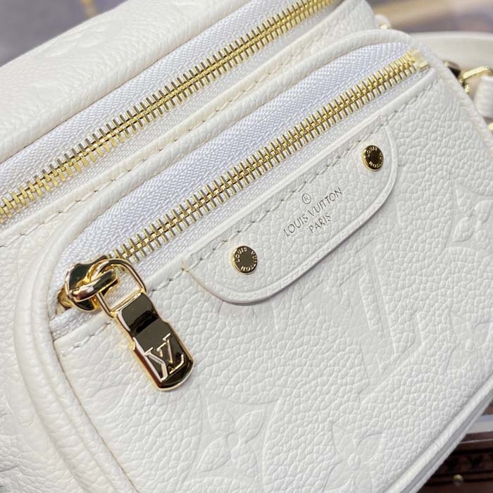 l**is V*t*n monogram empreinte leather mini bumbag m83275