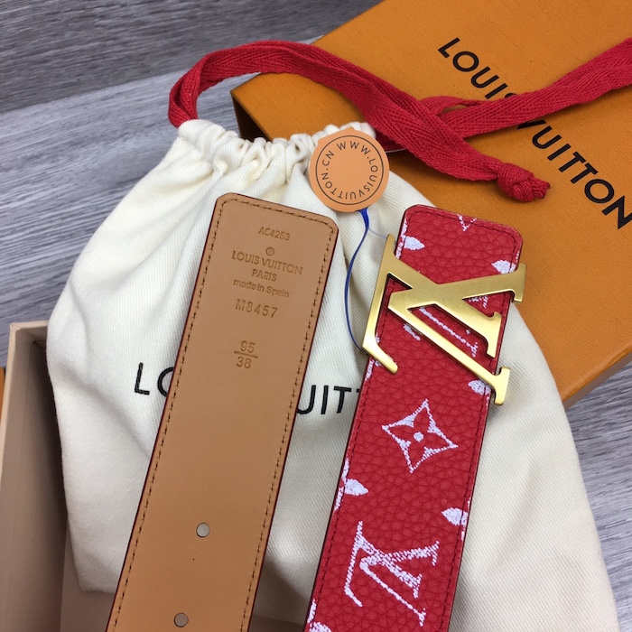 l**is V*t*n lv initiales 40mm reversible belt m8457u