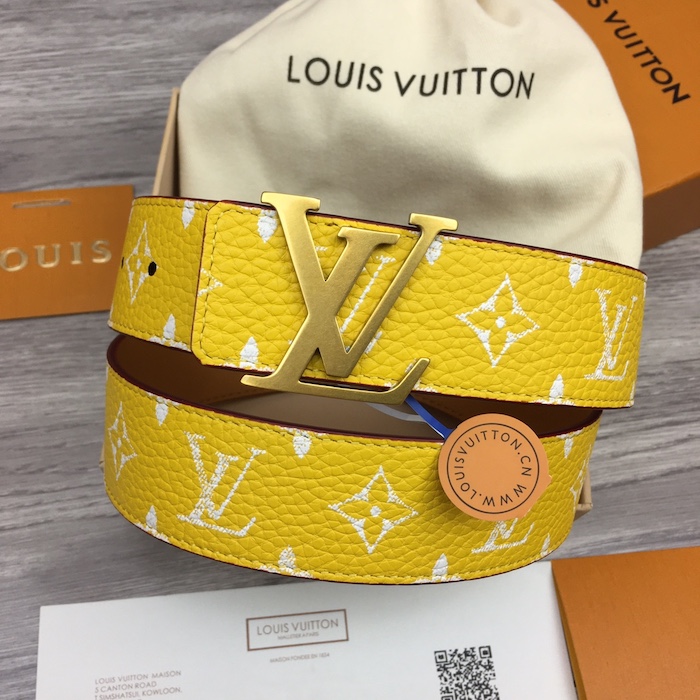 l**is V*t*n lv initiales 40mm reversible belt m8458u