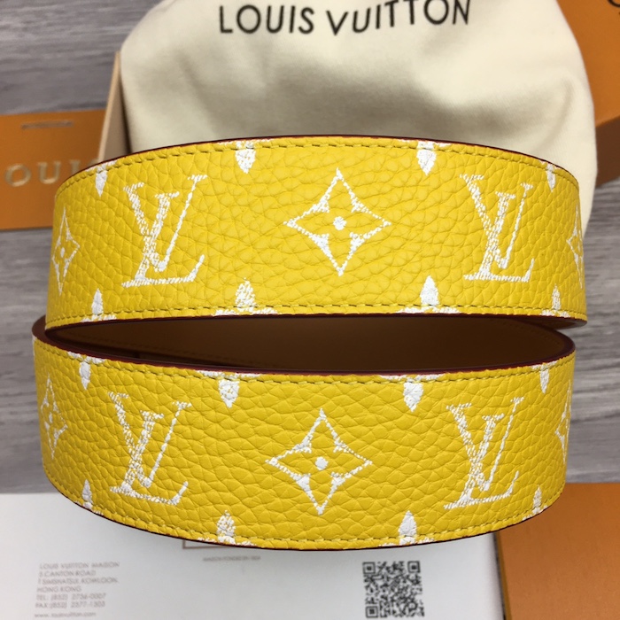 l**is V*t*n lv initiales 40mm reversible belt m8458u