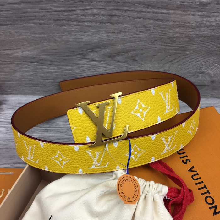 l**is V*t*n lv initiales 40mm reversible belt m8458u