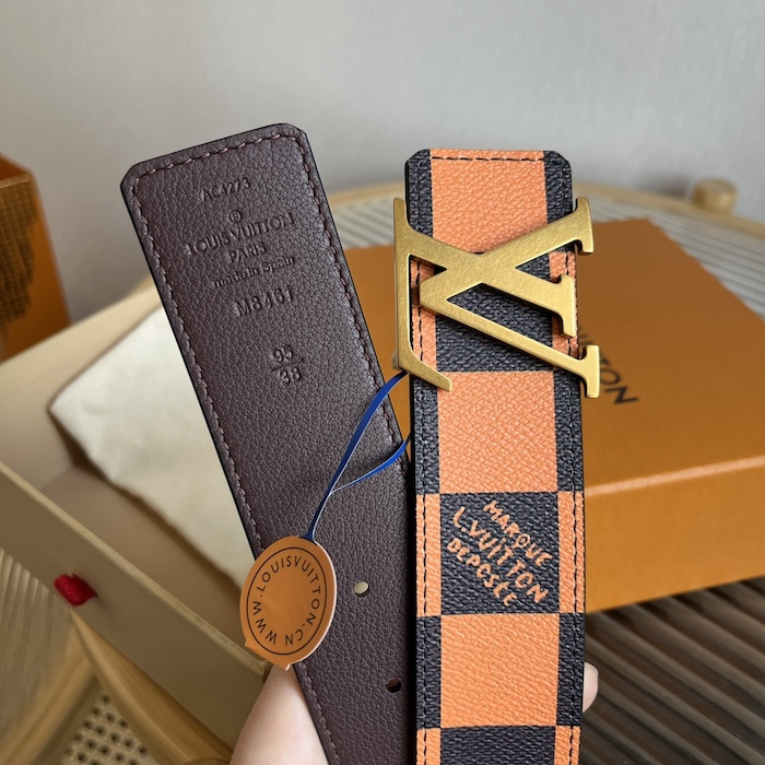 l**is V*t*n lv initiales 40mm reversible belt m8461