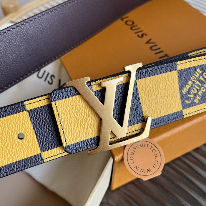l**is V*t*n lv initiales 40mm reversible belt m8546