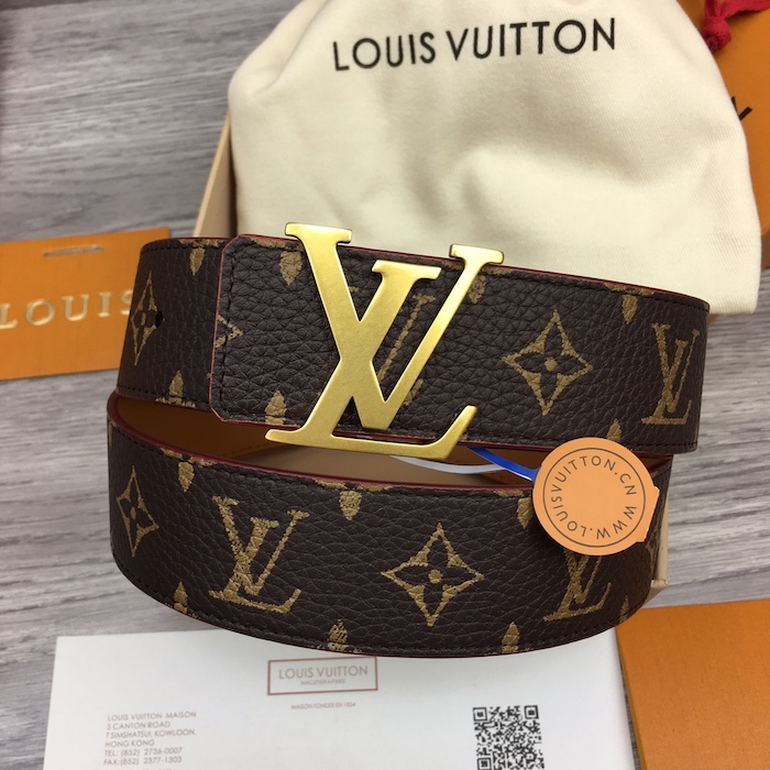 l**is V*t*n lv initiales 40mm reversible belt m8547u