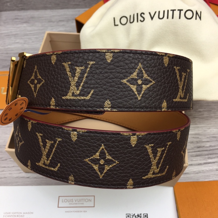 l**is V*t*n lv initiales 40mm reversible belt m8547u