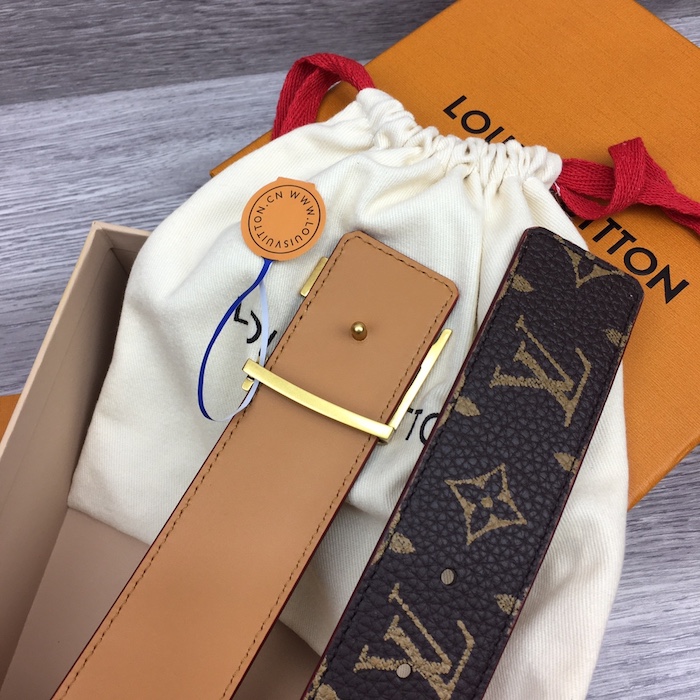 l**is V*t*n lv initiales 40mm reversible belt m8547u