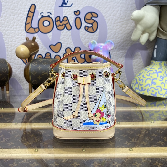 l**is V*t*n damier azur nano noé n40511