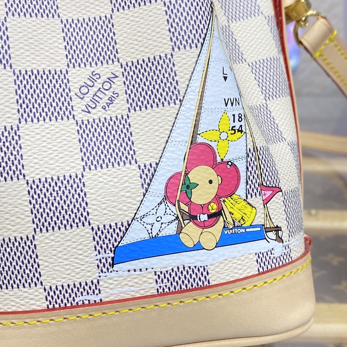 l**is V*t*n damier azur nano noé n40511