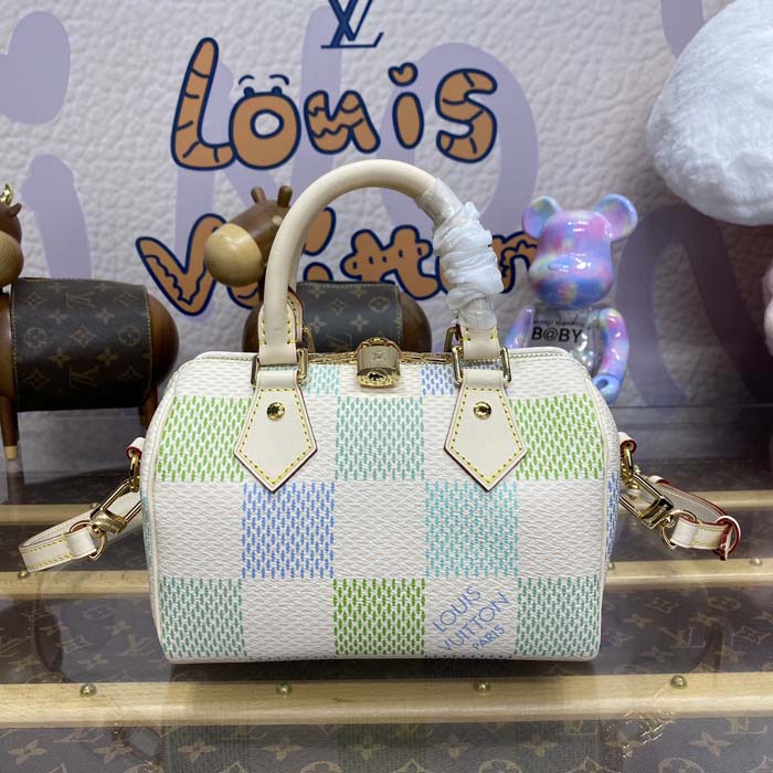 l**is V*t*n damier canvas speedy bandoulière 20 n40515