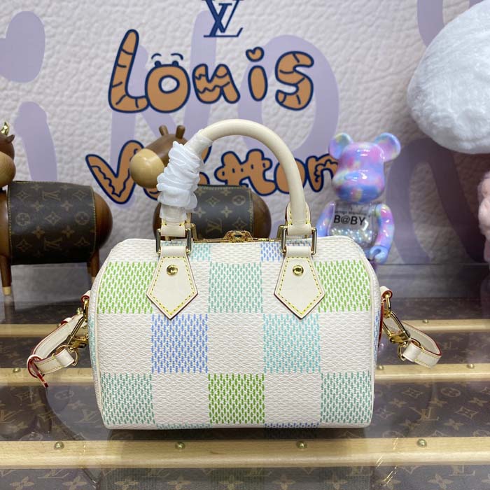 l**is V*t*n damier canvas speedy bandoulière 20 n40515