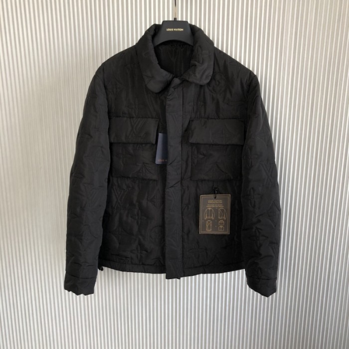 l**is V*t*n lv monogram padded light blouson 1a5vat