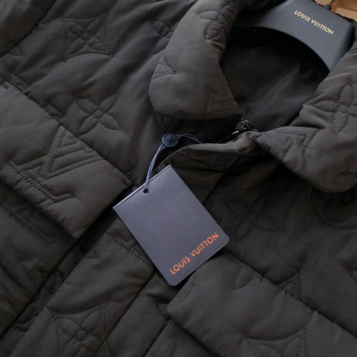 l**is V*t*n lv monogram padded light blouson 1a5vat