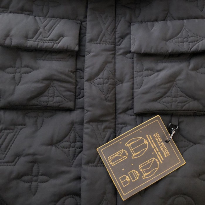 l**is V*t*n lv monogram padded light blouson 1a5vat