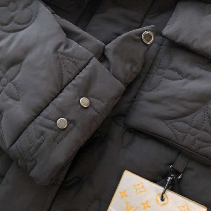 l**is V*t*n lv monogram padded light blouson 1a5vat