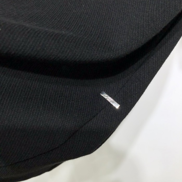 l**is V*t*n half damier pocket t-shirt black