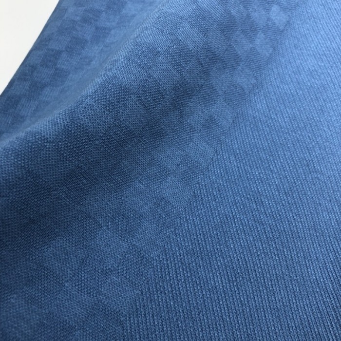 l**is V*t*n half damier pocket t-shirt blue