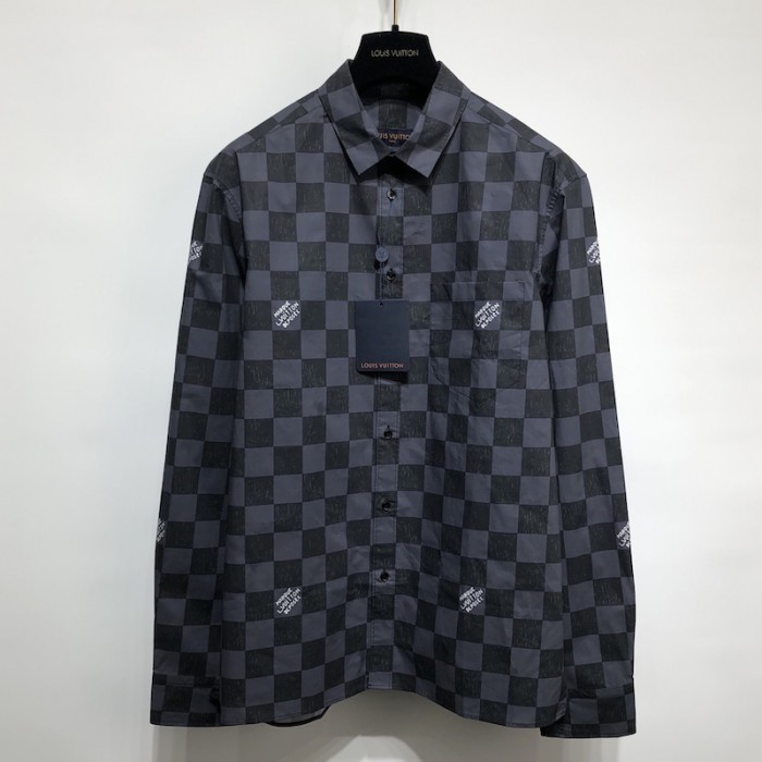 l**is V*t*n damier shirt lv 1a99wz