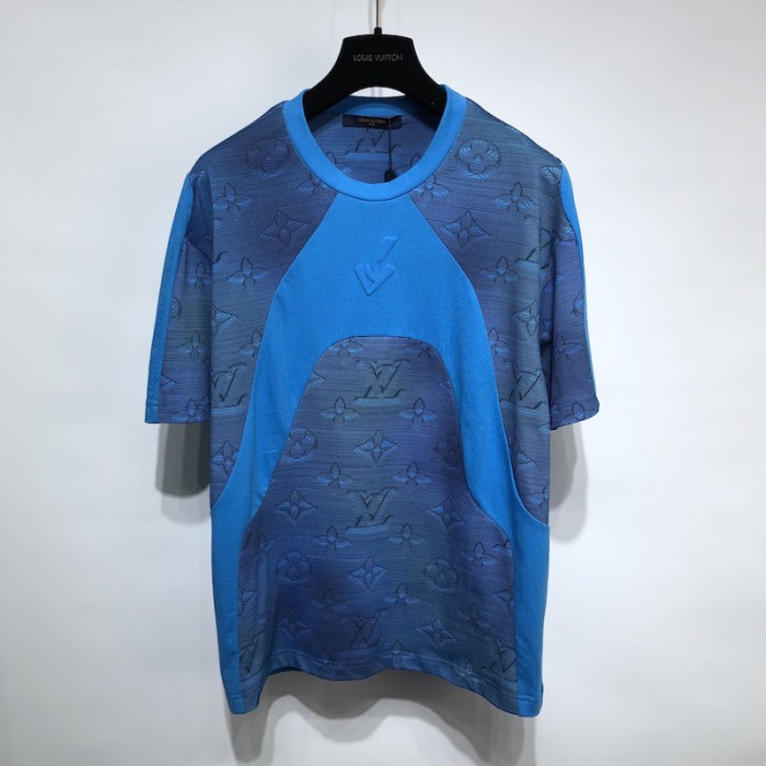 l**is V*t*n 2054 intarsia printed tee 1a9gn3