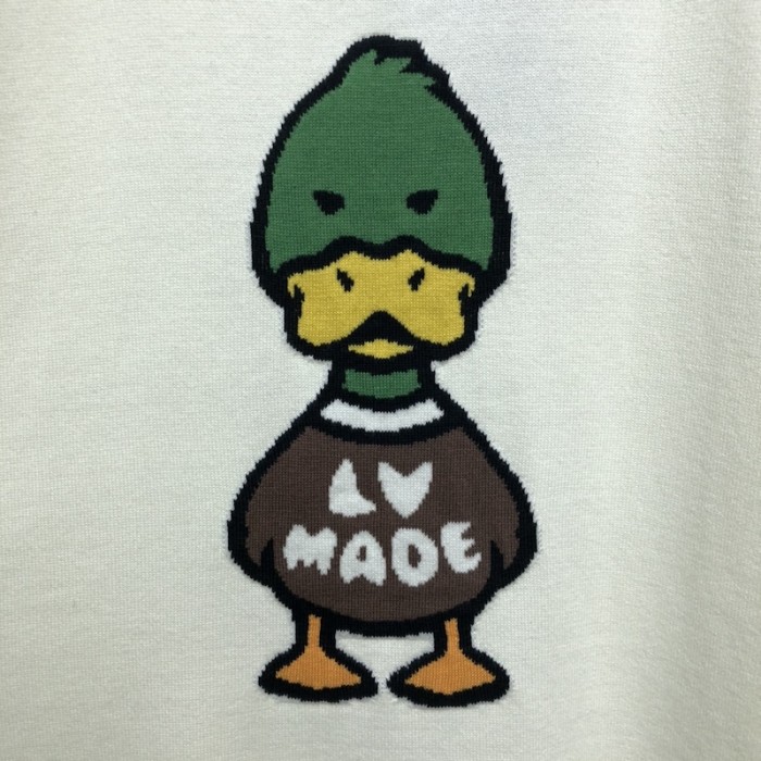 l**is V*t*n intarsia jacquard duck short-sleeved crewneck 1a9gon