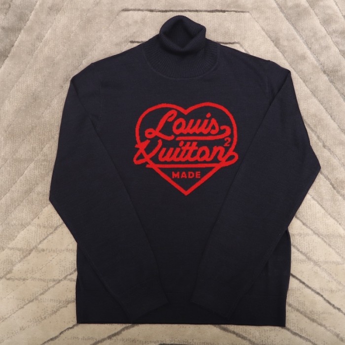 l**is V*t*n intarsia heart turtle neck 1a9grb