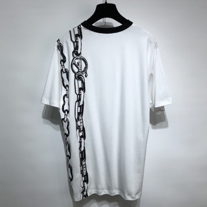 l**is V*t*n chain print t-shirt 1a9npl