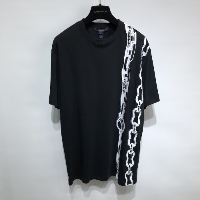 l**is V*t*n chain print t-shirt 1a9nps