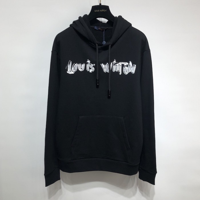 l**is V*t*n graphic hoodie black 1a9svp
