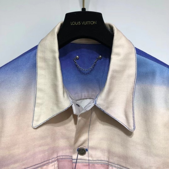 l**is V*t*n landscape denim jacket 1a9t13