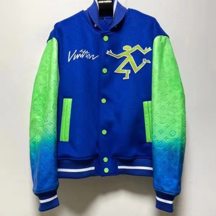 l**is V*t*n mix gradient leather bomber lv 1a9t3v