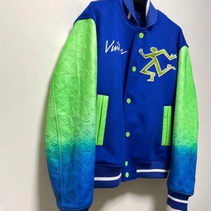 l**is V*t*n mix gradient leather bomber lv 1a9t3v