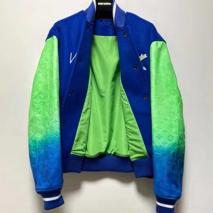 l**is V*t*n mix gradient leather bomber lv 1a9t3v