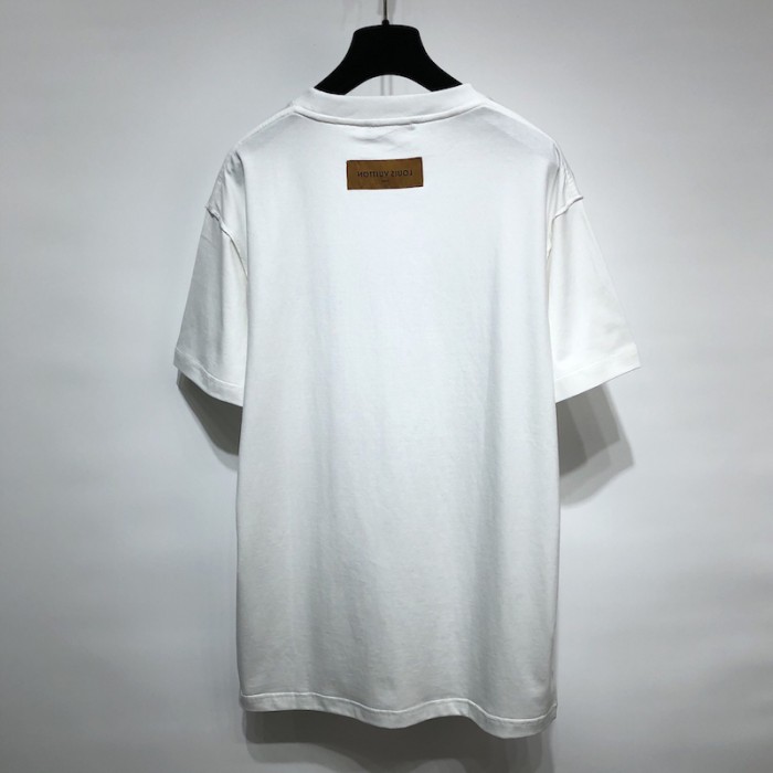 l**is V*t*n l. V*t*n printed t-shirt white