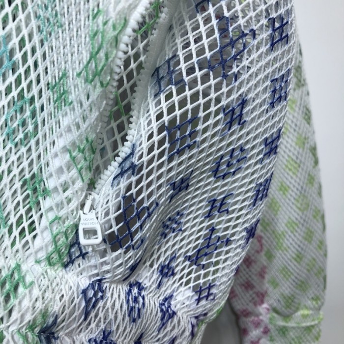 l**is V*t*n gradient monogram mesh blouson 1a9ugq