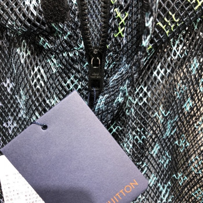 l**is V*t*n gradient monogram mesh blouson 1a9ugz