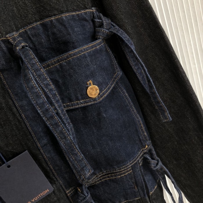 l**is V*t*n karakoram denim jacket 1aa4nu