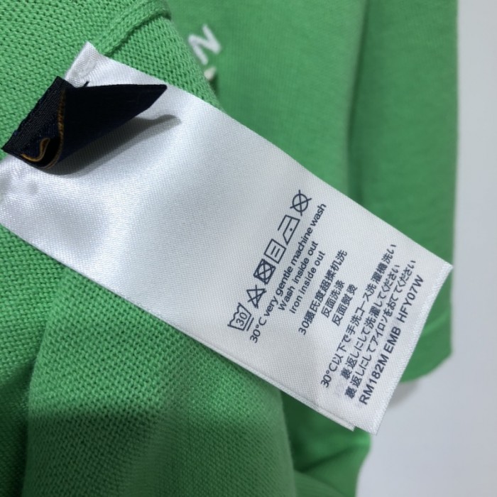 l**is V*t*n signature short-sleeved crewneck green