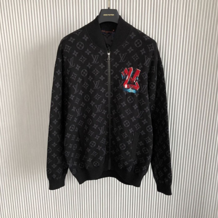 l**is V*t*n lv graffiti zipped blouson 1aa4xu