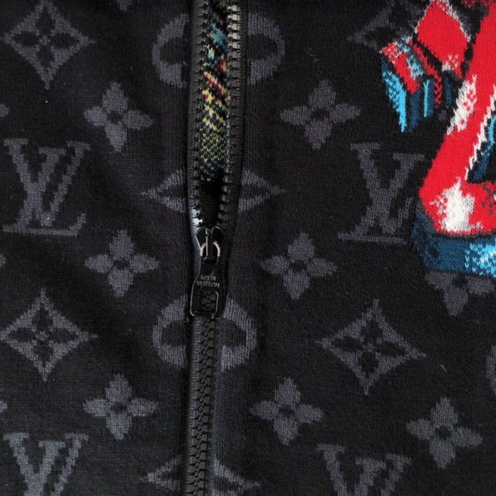 l**is V*t*n lv graffiti zipped blouson 1aa4xu