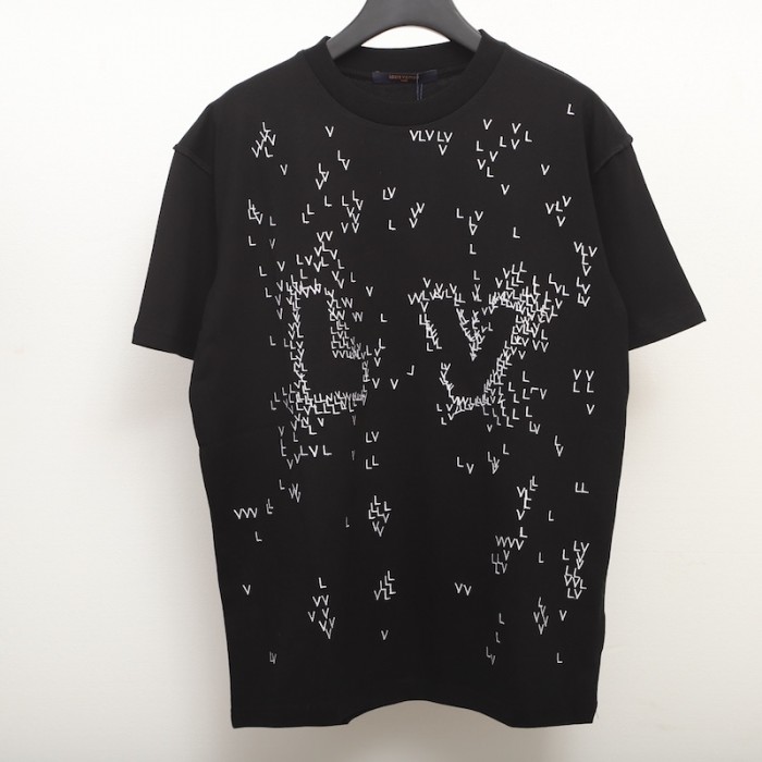 l**is V*t*n lv spread embroidery t-shirt 1aa53y