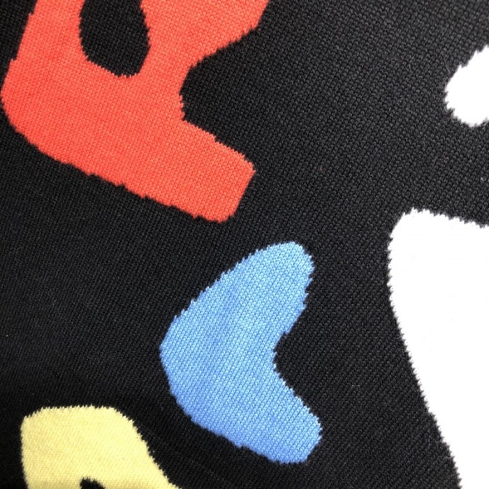 l**is V*t*n short-sleeved crewneck black